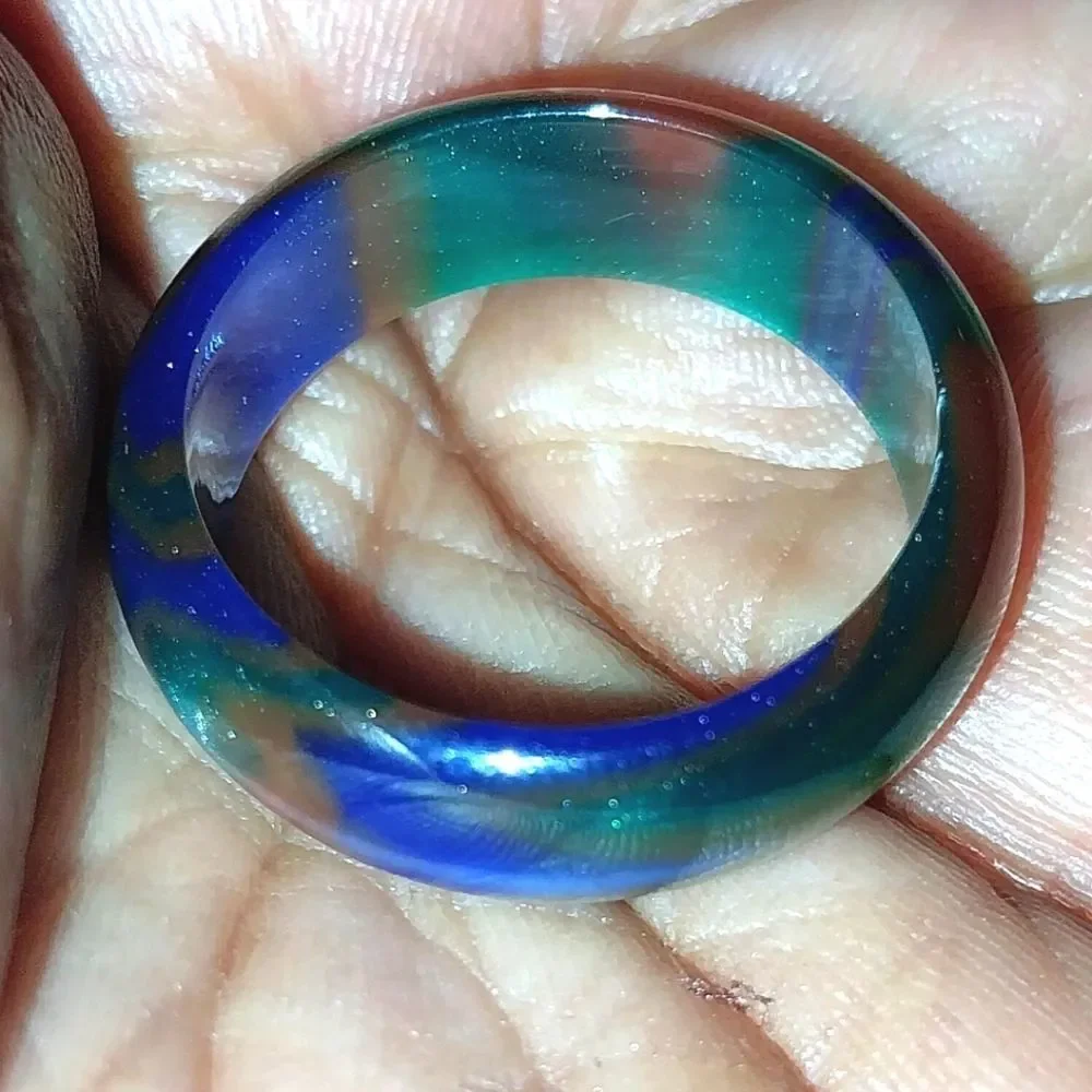 Multicolor Resin Ring sz 10